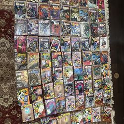Batman & Robin Comic book lot - 100 BOOKS