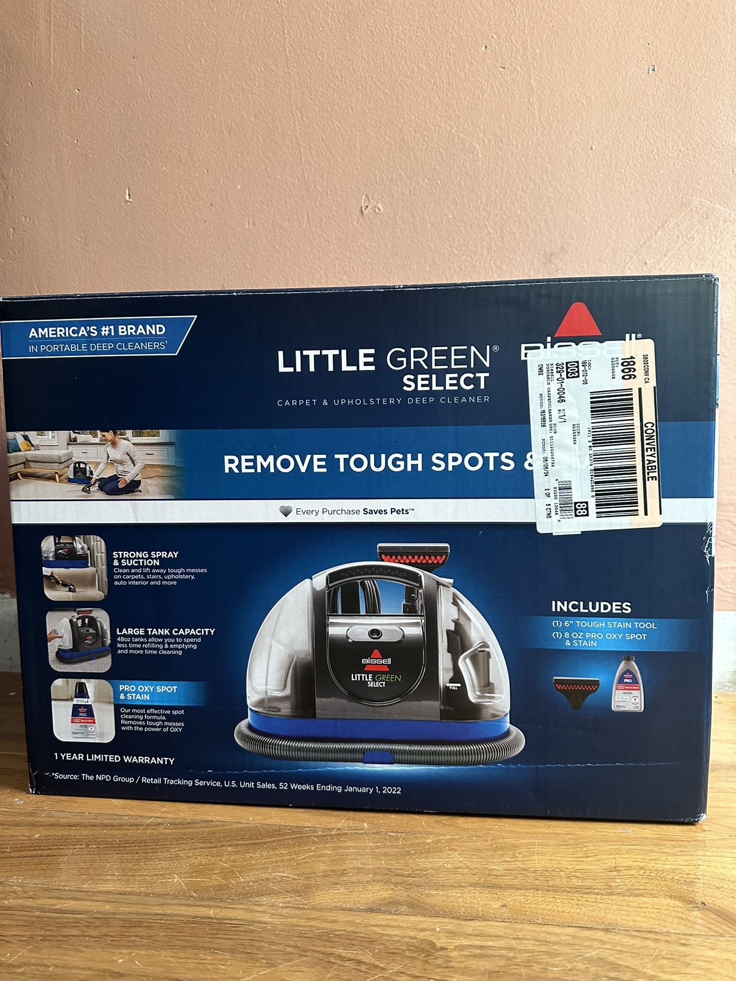 Bissell Little Green Select Carpet Cleaner
