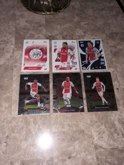 AFC Ajax Topps & FIFA Select Trading Cards Lot