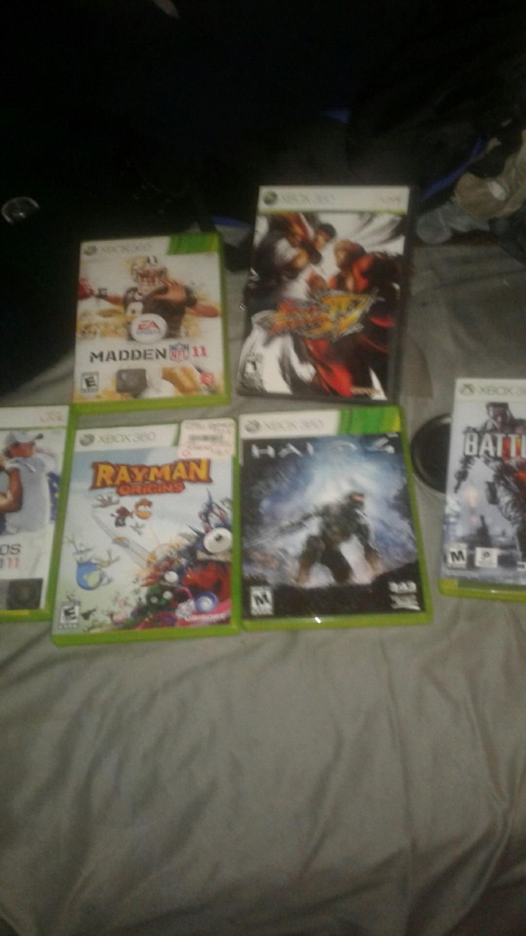 6 Xbox 360 games mint condition 20 ofor oall