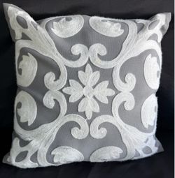 Gray Pillows - Set of Three