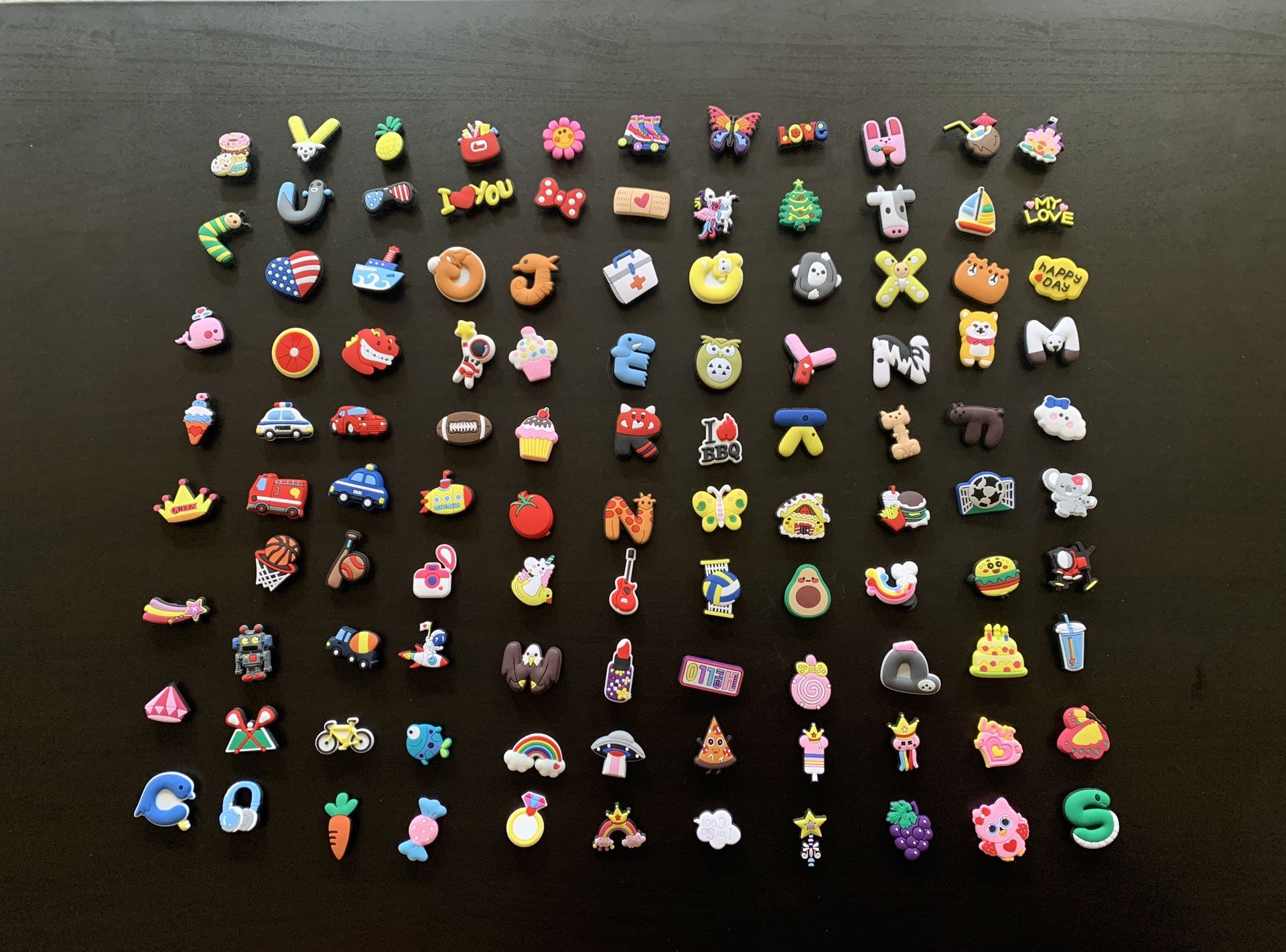 Random Shoe Charms For Crocs