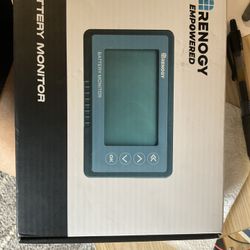 RENOGY BATTERY MONITOR NEW IN BOX 