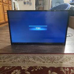 32 Vizio Flat Screen Tv With Buttons On The Back So No Remote