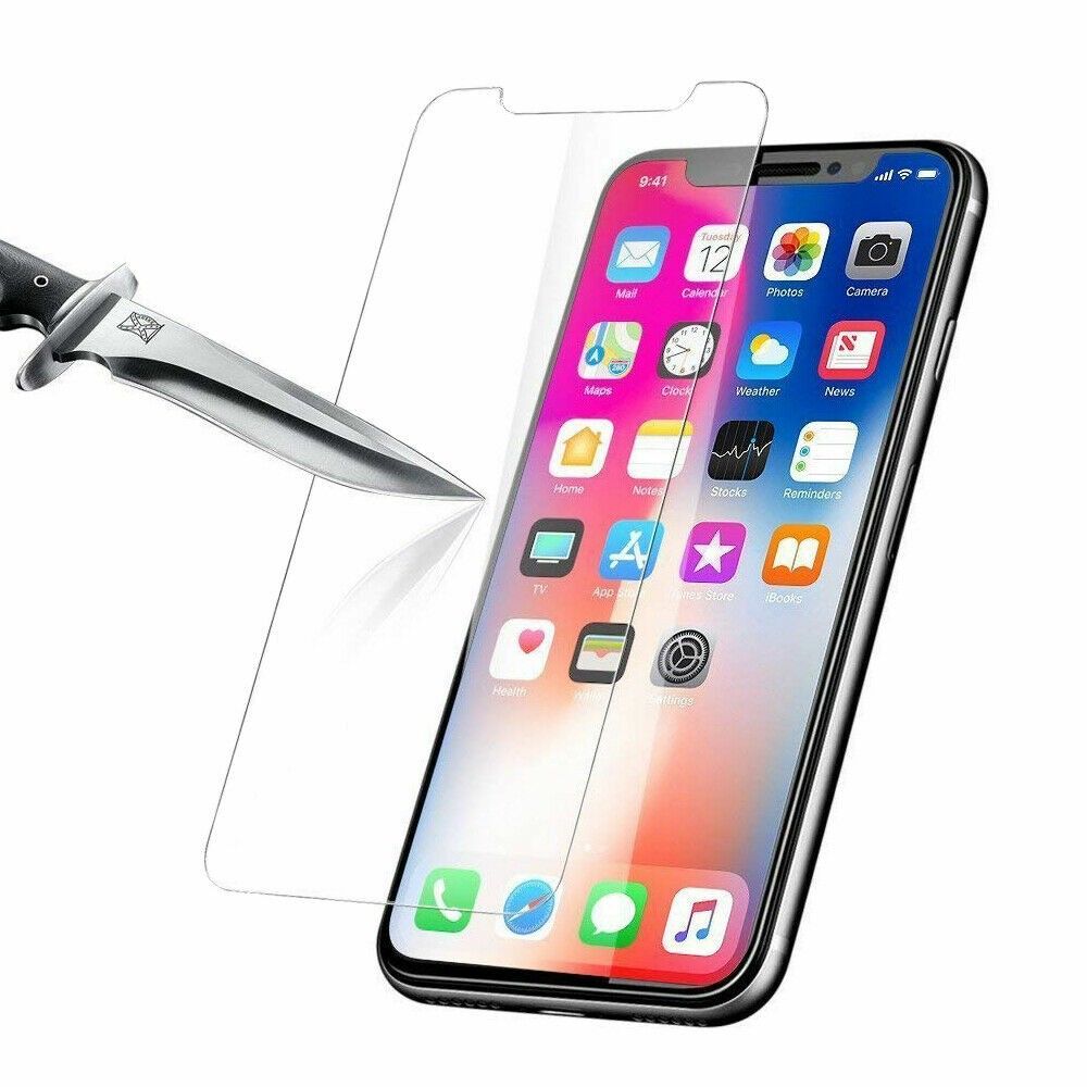 UV Full Glue Tempered Glass Clear Screen Protector for iPhone X / Xs