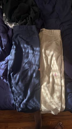 2 pairs of dickies going for 25