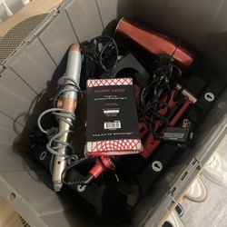 Tote Of Items 