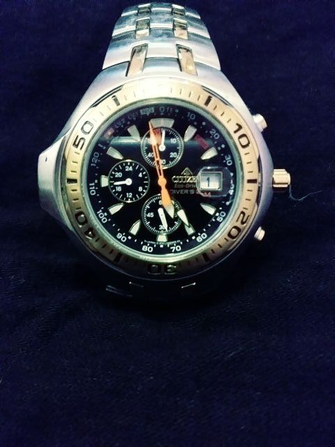 Citizen Eco-Drive Stainless Steel Acualand Divers Watch B741- H31527