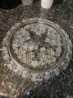Vintage Cake Plate