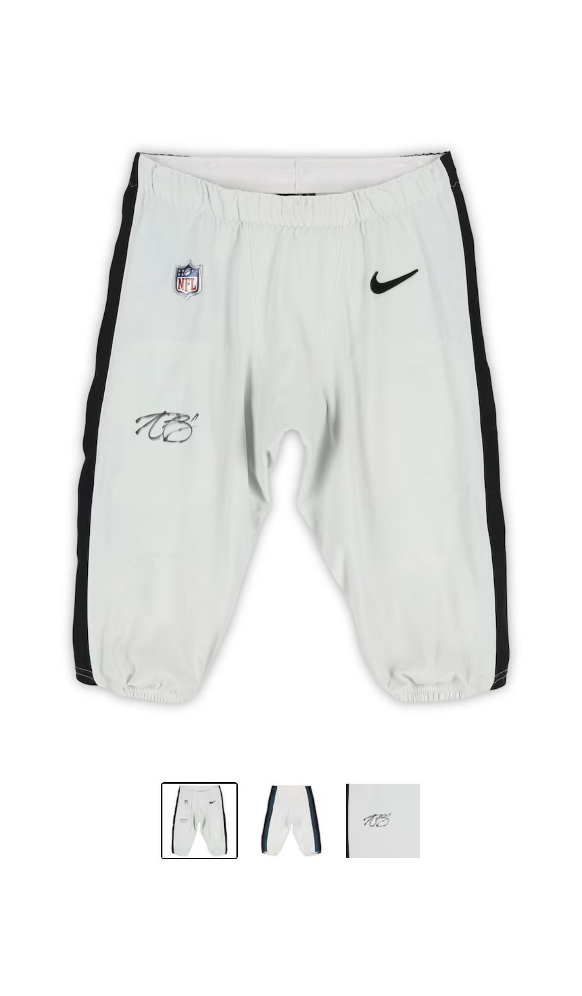 Signed Game Worn AJ Brown Pants