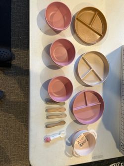 Baby/Toddler food plates and bowls