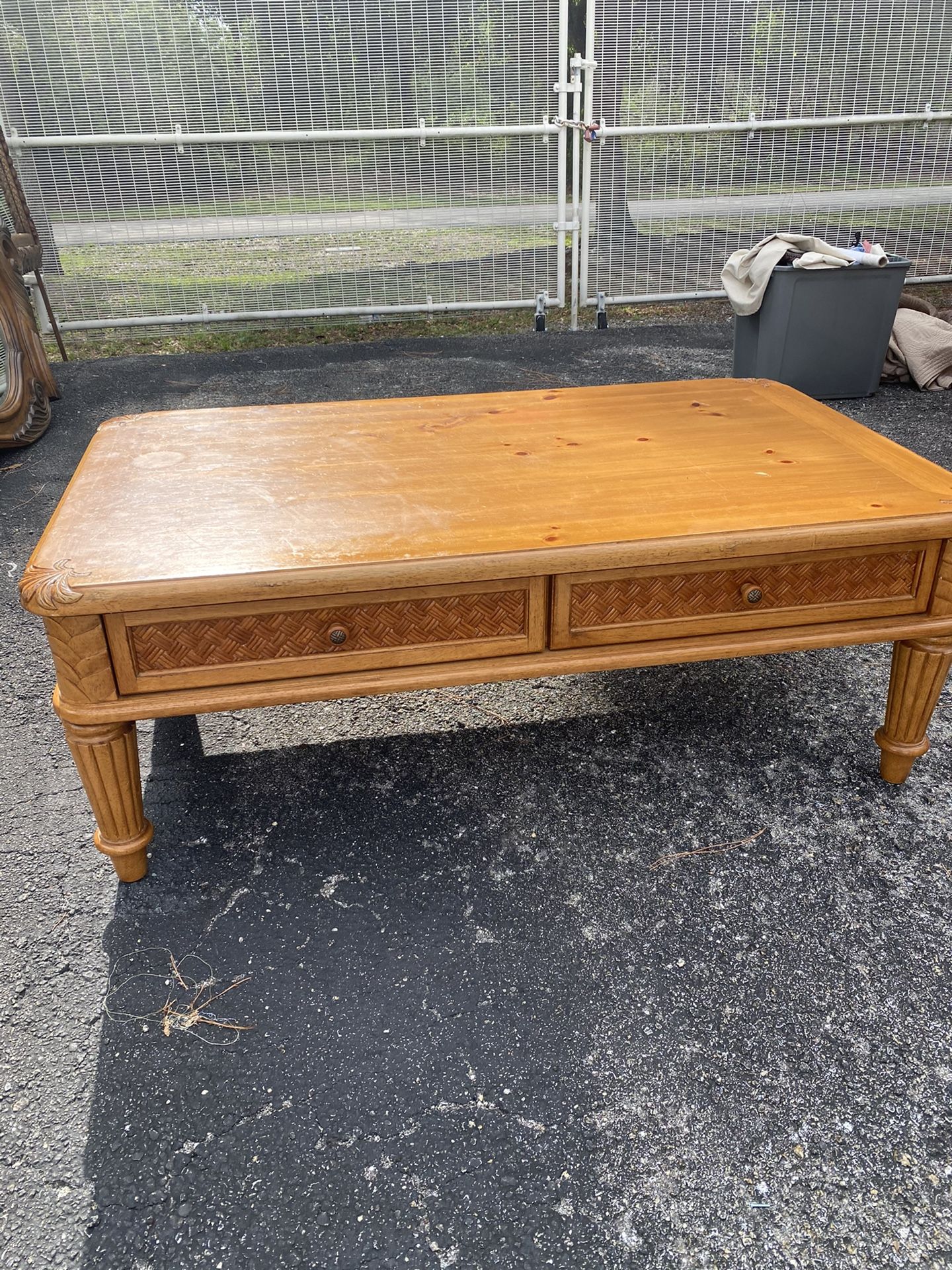 Tropical Style Coffee Table
