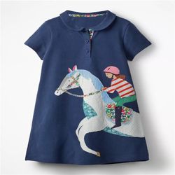 NWT Navy horse dress