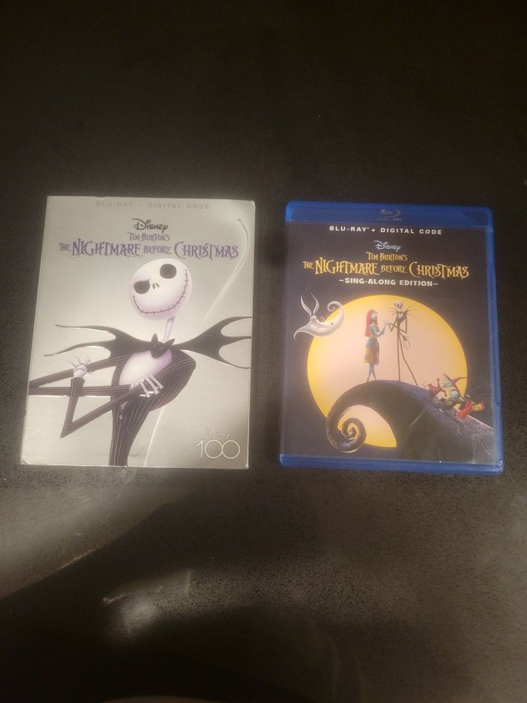 Nightmare Before Christmas Blu Ray 