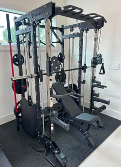 Smith Machine/Functional Trainer ~ Home Gym Package Deal ~ Brand New 💪