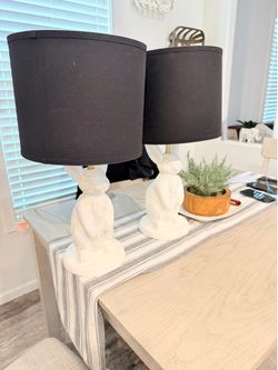 Lamps with two tables