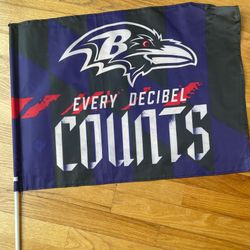 Raven’s Waving Flags