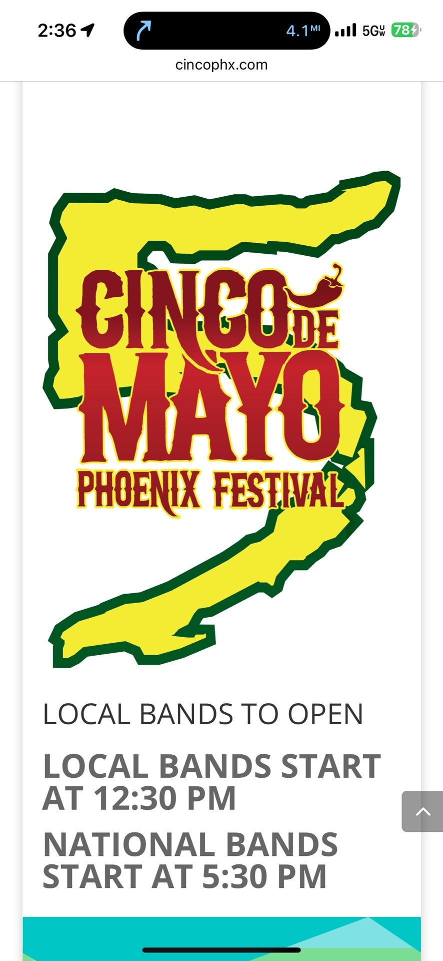 Cinco de Mayo Festival Tickets 