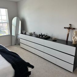 Two Piece Long Dresser