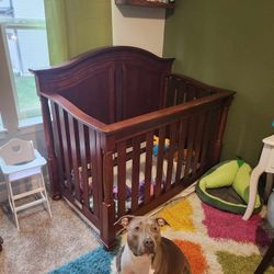 Crib and Dresser