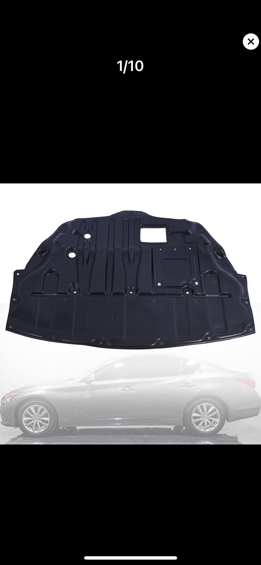 Engine Splash Shield Guard