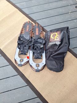 New 27 inch outside edge smowshoes