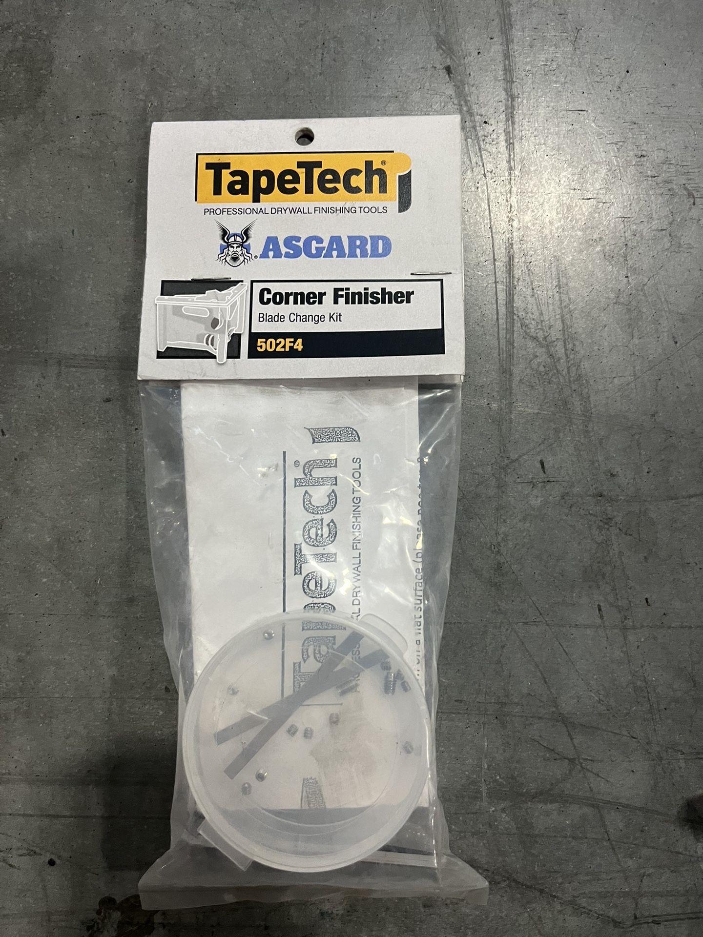 TapeTech 3" EasyRoll Angle Head Blade Kit