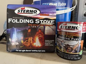 Camping Stove W/Sterno