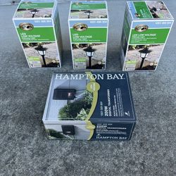 Outdoor Lights And Transformer