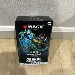 MtG Tarkir: Dragonstorm Temur Roar Commander Deck