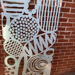 Designed Glass For Table Or Rectangle Desk. 2’ 5” width by 4’10” length