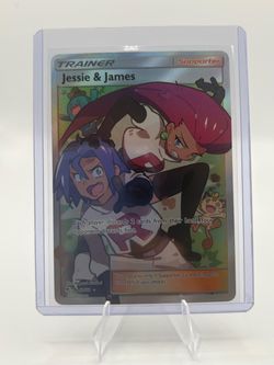 Jessie & James 58/68 Hidden Fates UR Full Art Holo Eng