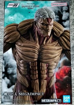 Attack on Titan Armored Titan Mega Impact Ichibansho Figure Masterlise Bandai