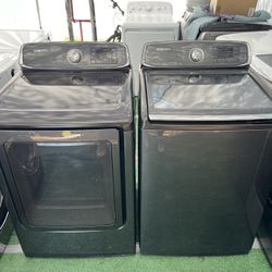 Washer And Dryer Samsung Matching Set Like New