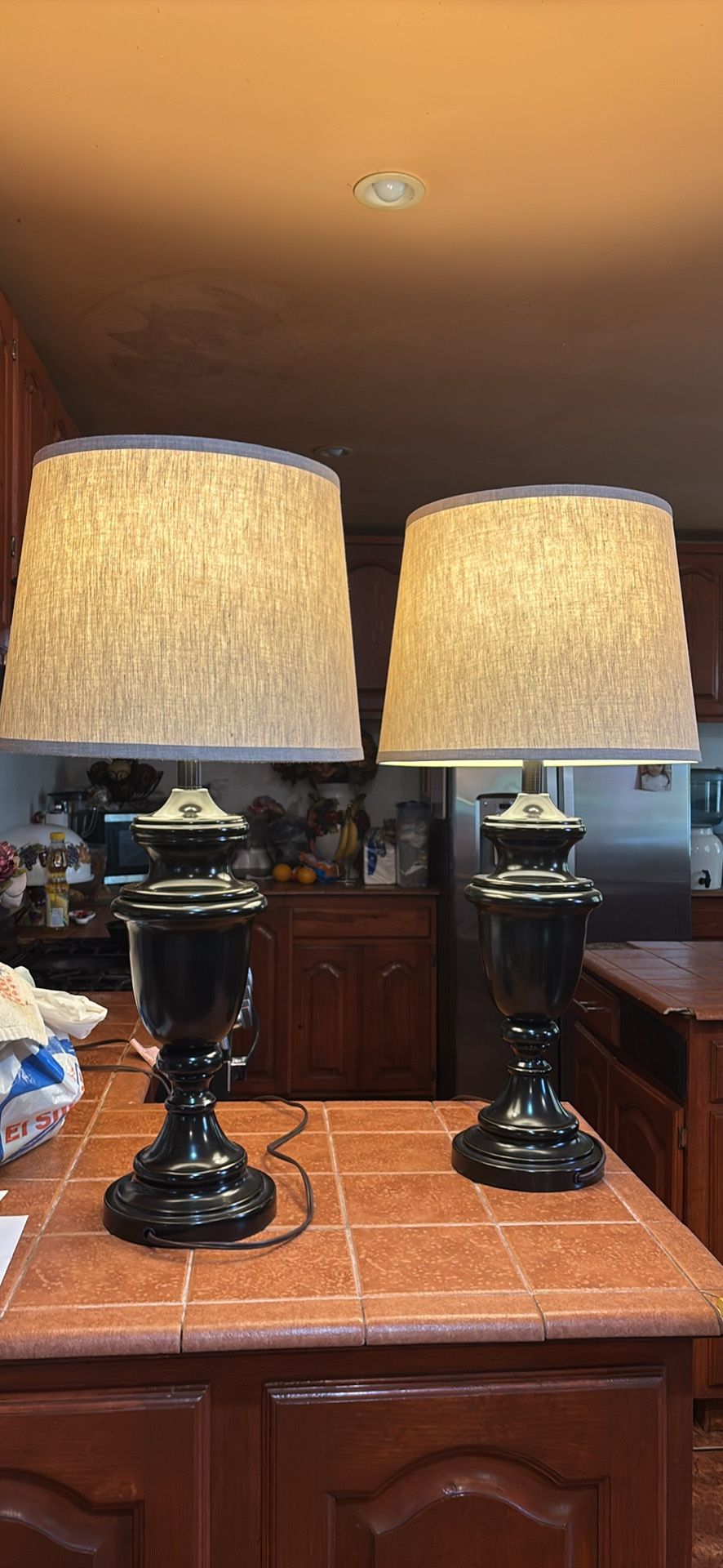 Antique Black Lamps