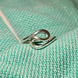 Tiffany & Co Elsa Peretti Open Wave Ring - Size 6