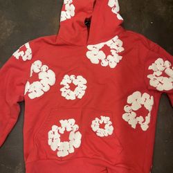 Red denim tears