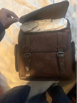 Velez backpack never used New Vélez Backpack Archaeology Style  in Vintage brown-Colored Leather