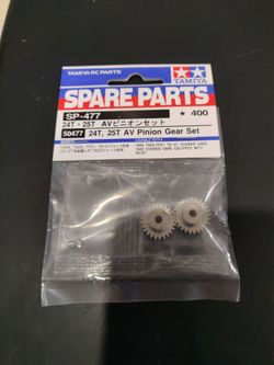Tamiya AV Pinion Gear set 24T, 25T 0.6m / 50477