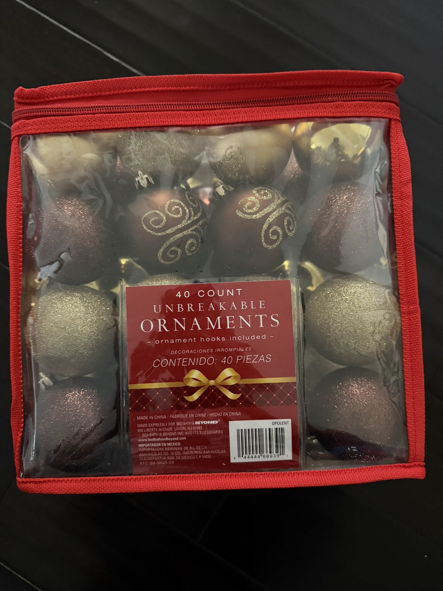 Set Of (40) Ornaments 