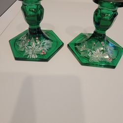 Fenton Candlestick Set