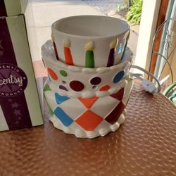 Its A Party Scene Wax Melt Warmer,  Like Brand New