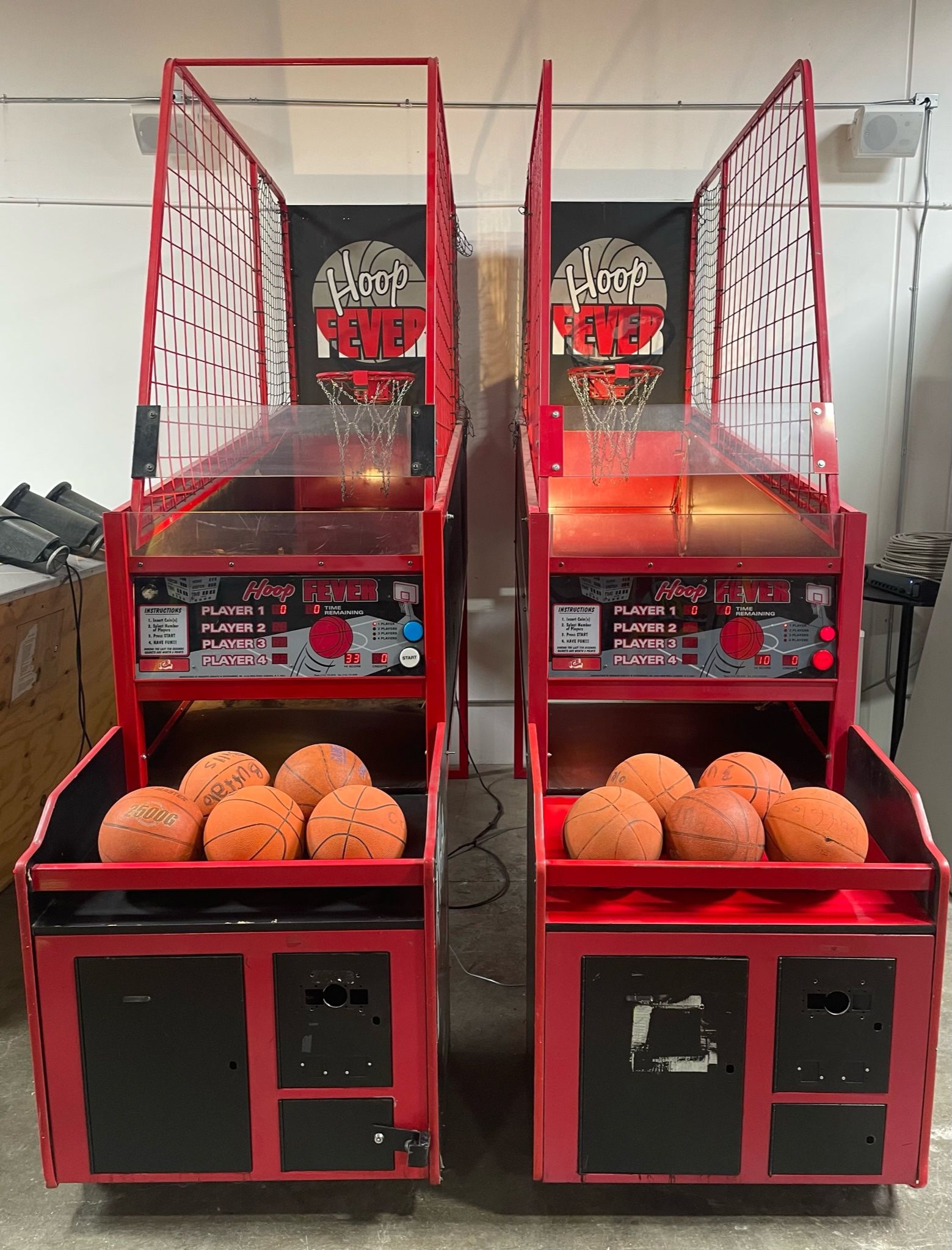 Hoop Fever Basketball Arcade Game