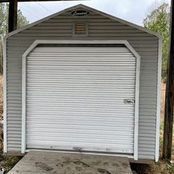 Leonard Roof Steel Shed For Storage