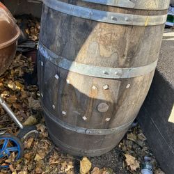 55 Gallon Whiskey Barrel 