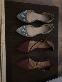 Size 6 and 7 Womens flats