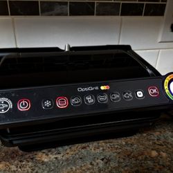 T-FAL OPTIGRILL INDOOR ELECTRIC GRILL 