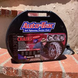 *NEW* Peerless Auto Trac Self Tightening Tire Chains - Car, Truck, & SUV