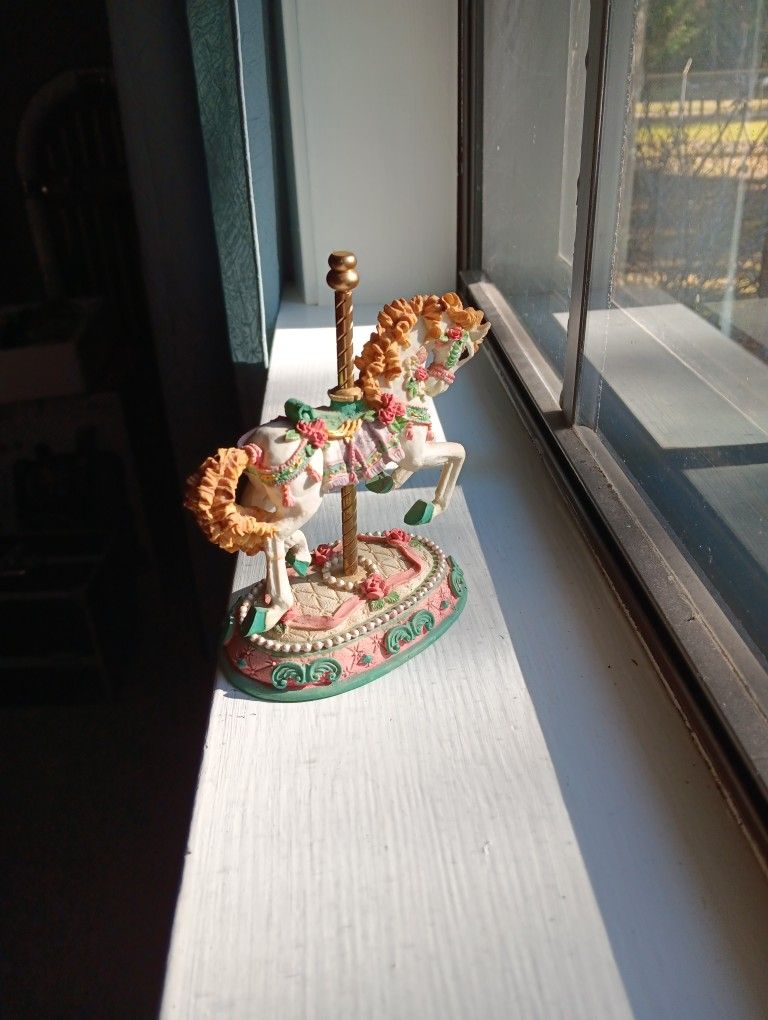 Carousel Horse Figurine