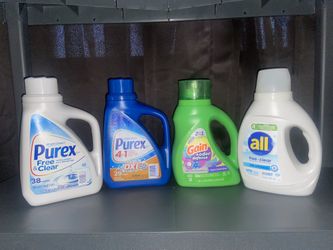 Small Laundry Detergents (Check Description)